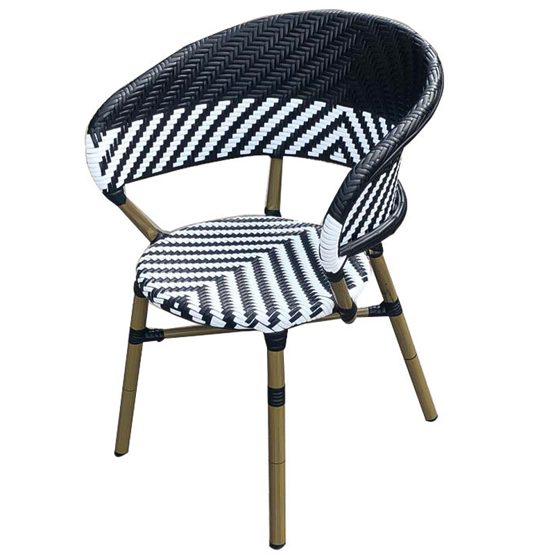 Стул ротанг Wicker Renard Rattan Chair Черно-белый Древесина Стул ротанг Wicker Renard Rattan Chair Черно-белый Древесина в Волгограде | Loft Concept