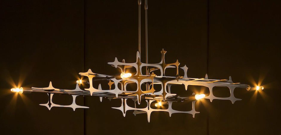 Люстра HUBBARDTON FORGE GRID PENDANT Люстра HUBBARDTON FORGE GRID PENDANT - Loft-Concept в Волгограде