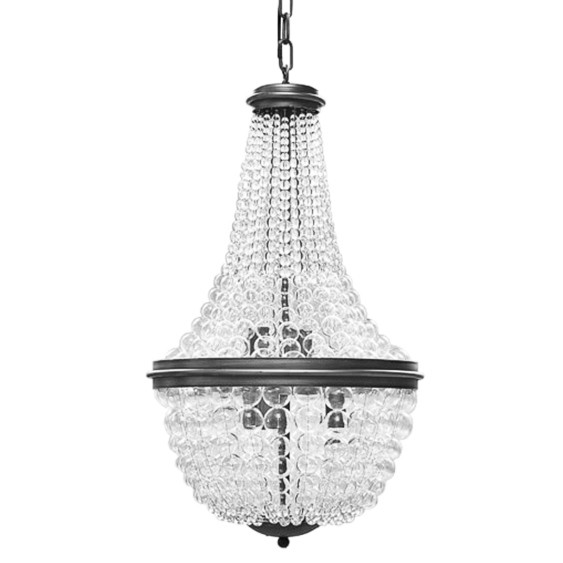 Люстра Bubble Blower Classic Chandeliers Графит Прозрачный Люстра Bubble Blower Classic Chandeliers Графит Прозрачный в Волгограде | Loft Concept