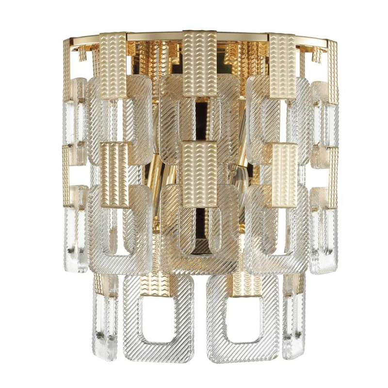 Бра Ribbed Elements Pendant Золотой Прозрачное Стекло Бра Ribbed Elements Pendant Золотой Прозрачное Стекло в Волгограде | Loft Concept