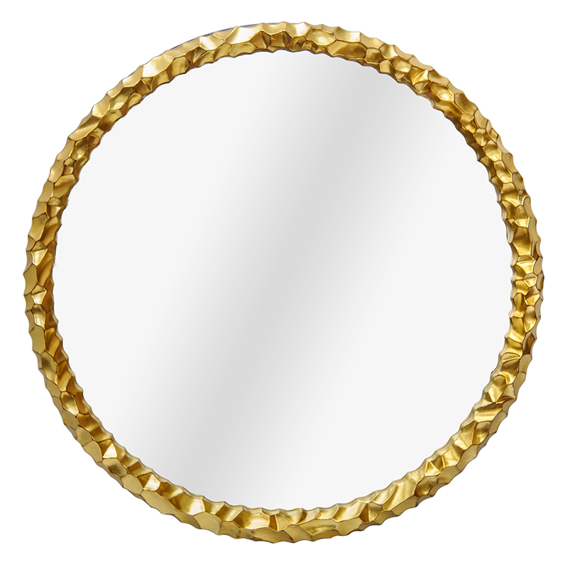 Зеркало Reginald Mirror round gold Золотой Зеркало Reginald Mirror round gold Золотой в Волгограде | Loft Concept