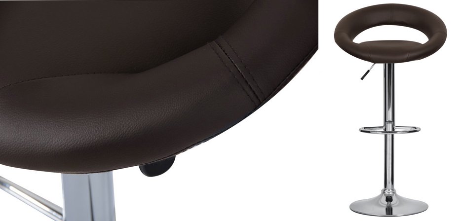 Барный стул Ring Dark Brown Барный стул Ring Dark Brown - Loft-Concept в Волгограде