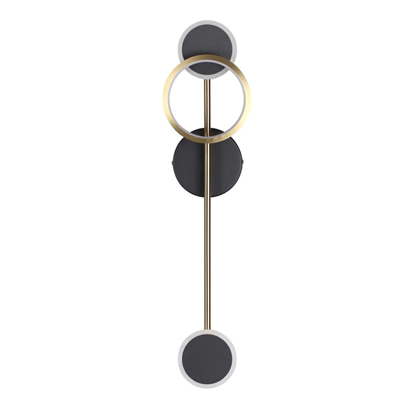 Бра Bendik Gold Ring Wall lamp A Золотой Черный Бра Bendik Gold Ring Wall lamp A Золотой Черный в Волгограде | Loft Concept