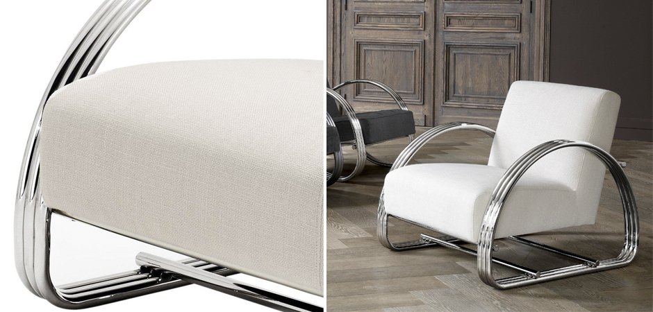 Кресло Eichholtz Chair Basque Кресло Eichholtz Chair Basque - Loft-Concept в Волгограде