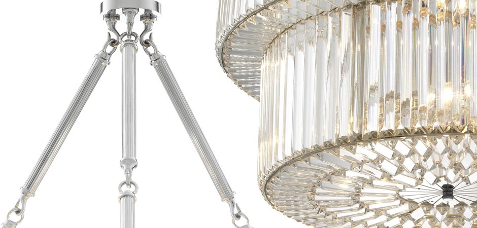 Люстра Chandelier Infinity Double Nickel Люстра Chandelier Infinity Double Nickel - Loft-Concept в Волгограде