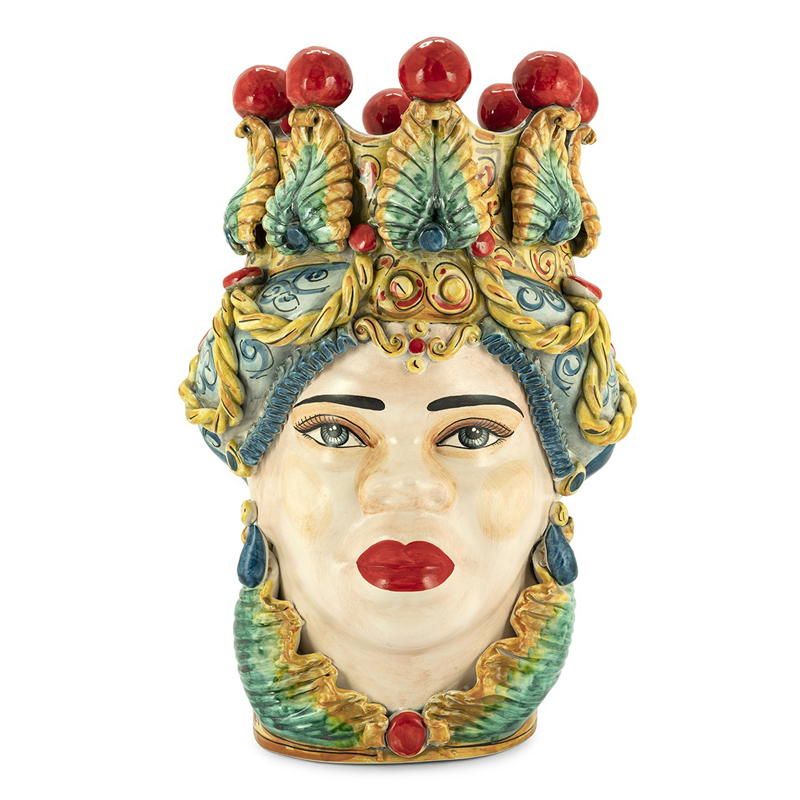 Ваза VASE MORO LADY BIG TRAD. Мульти Ваза VASE MORO LADY BIG TRAD. Мульти в Волгограде | Loft Concept