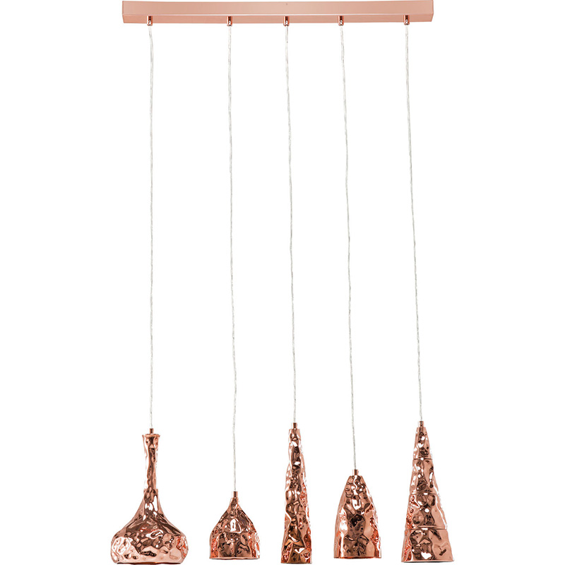 Люстра Several Copper Lamps Медь Люстра Several Copper Lamps Медь в Волгограде | Loft Concept