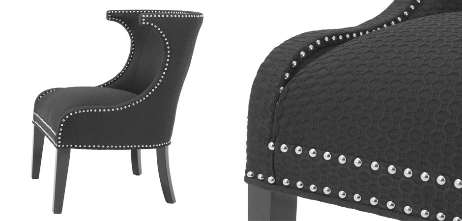 Кресло Eichholtz Chair Elson black Кресло Eichholtz Chair Elson black - Loft-Concept в Волгограде