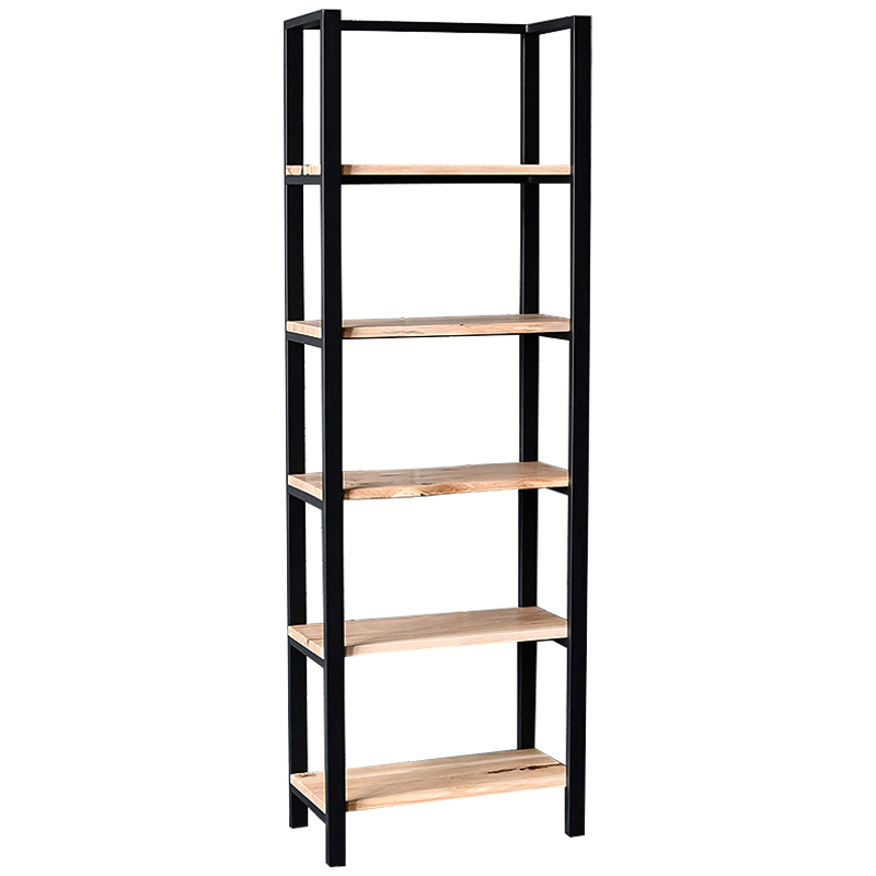 Стеллаж Holt Industrial Metal Rust Rack Древесина Черный Стеллаж Holt Industrial Metal Rust Rack Древесина Черный в Волгограде | Loft Concept