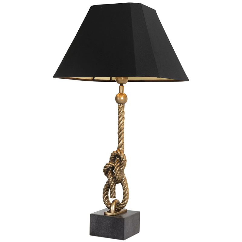 Настольная лампа Eichholtz Table Lamp Miles Черный Винтажная латунь Настольная лампа Eichholtz Table Lamp Miles Черный Винтажная латунь в Волгограде | Loft Concept