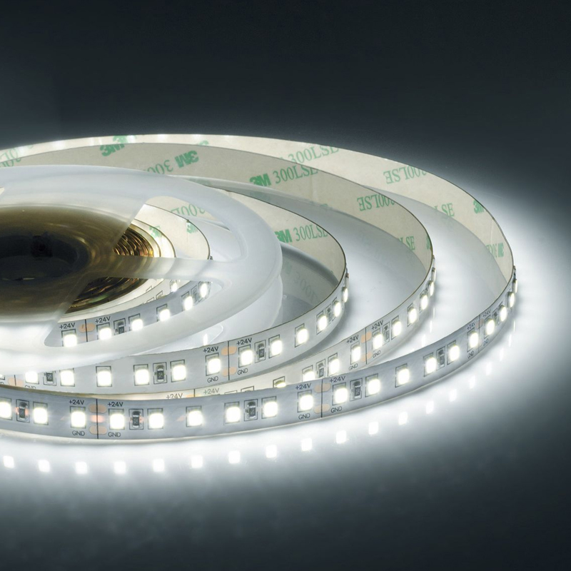 Светодиодная лента 120LED/m 2835SMD холодный белый 5M Белый Светодиодная лента 120LED/m 2835SMD холодный белый 5M Белый в Волгограде | Loft Concept