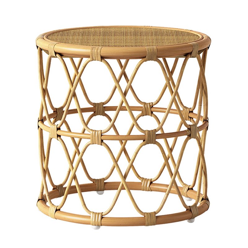 Приставной стол Lotta Wicker Table Древесина Приставной стол Lotta Wicker Table Древесина в Волгограде | Loft Concept