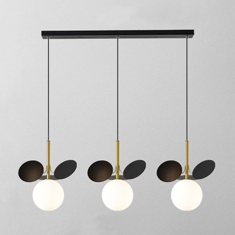 Люстра MATISSE Pendant Triple black Золотой Белый Черный Люстра MATISSE Pendant Triple black Золотой Белый Черный в Волгограде | Loft Concept