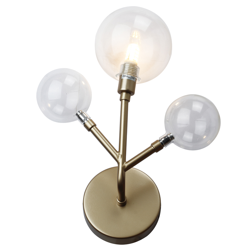 Бра Berries Trio Sconce gold Винтажное Светлое Золото Прозрачный Бра Berries Trio Sconce gold Винтажное Светлое Золото Прозрачный в Волгограде | Loft Concept