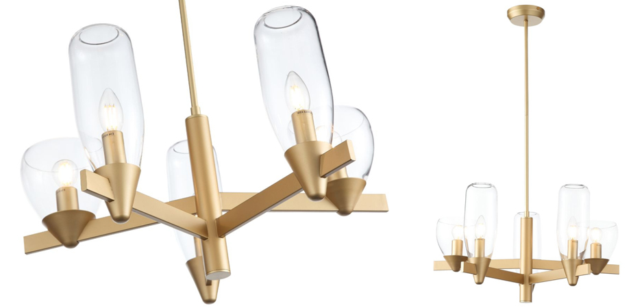 Люстра Houston 5 lamps Люстра Houston 5 lamps - Loft-Concept в Волгограде