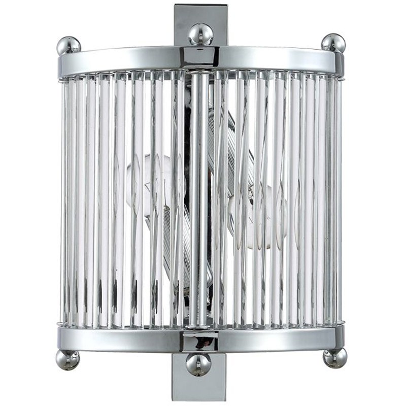 Бра Gorden Chrome Sconce Хром Прозрачный Бра Gorden Chrome Sconce Хром Прозрачный в Волгограде | Loft Concept