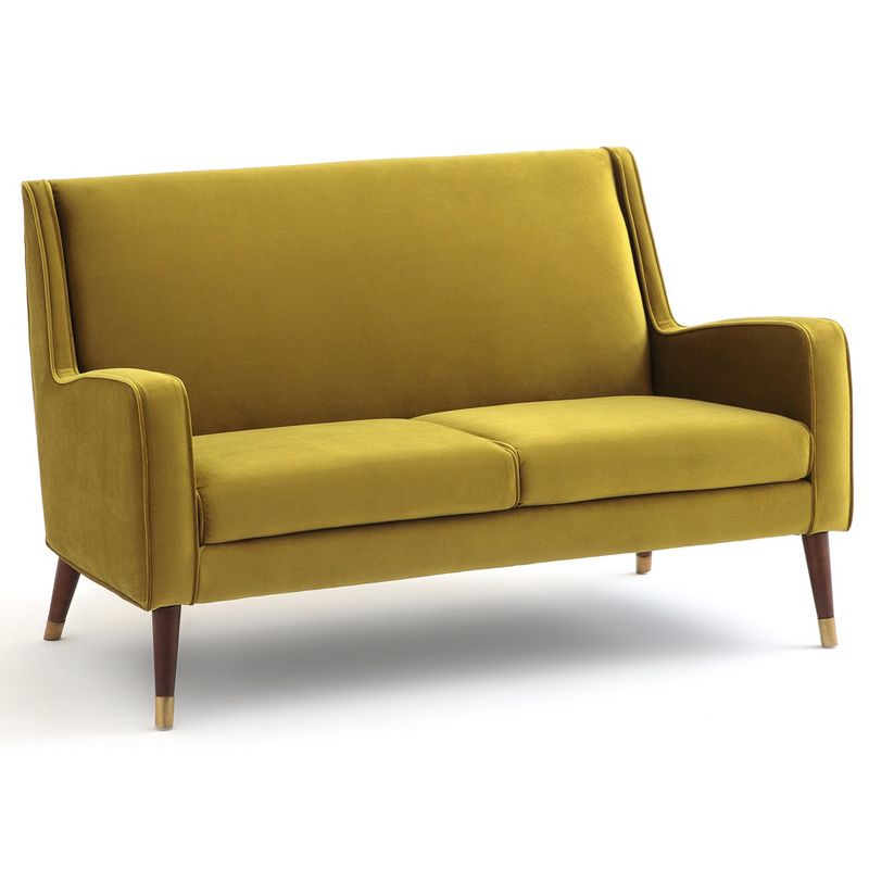Диван Classic Furniture горчичный Горчичный Латунь Диван Classic Furniture горчичный Горчичный Латунь в Волгограде | Loft Concept