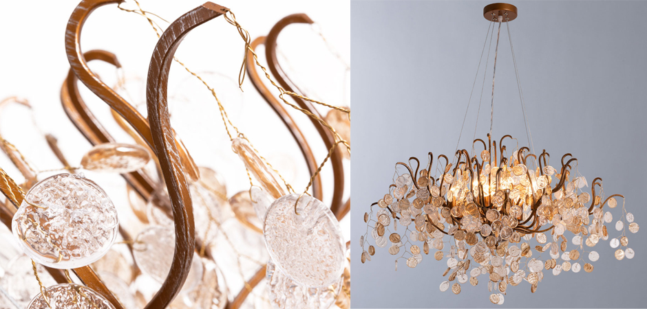 Люстра FAIRYTREE Chandelier Amber Pendants 100 Люстра FAIRYTREE Chandelier Amber Pendants 100 - Loft-Concept в Волгограде