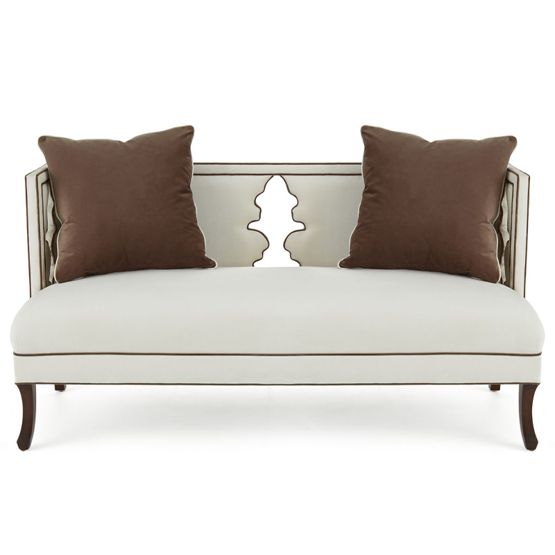 Диван Sonny Sofa Молочный Коричневый в Волгограде | Loft Concept 