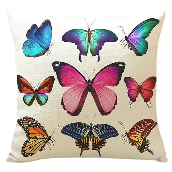 Декоративная подушка Butterfly #2 Мульти Декоративная подушка Butterfly #2 Мульти в Волгограде | Loft Concept