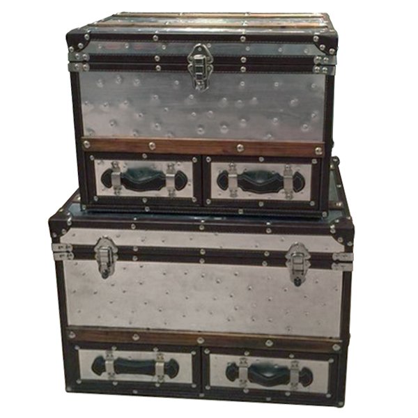 Сундук Aluminum ostrich trunk Сундук Aluminum ostrich trunk в Волгограде | Loft Concept