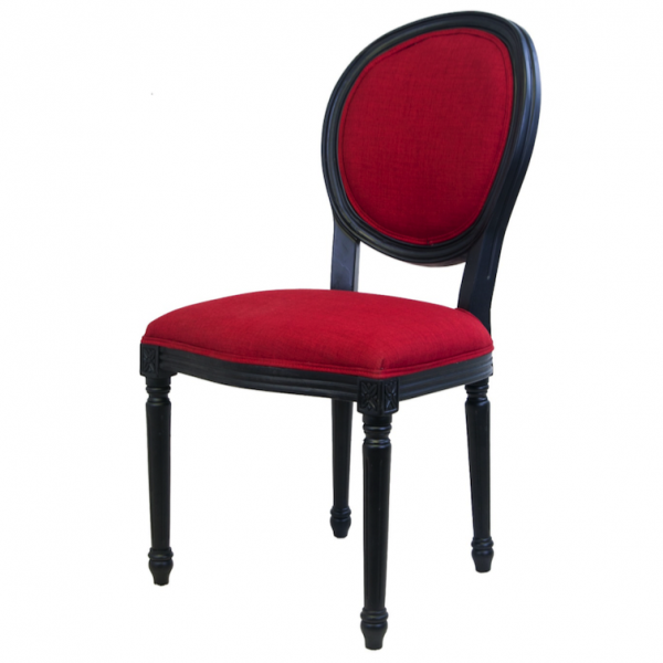 Стул French chairs Provence Red Chair Красный Черный Стул French chairs Provence Red Chair Красный Черный в Волгограде | Loft Concept