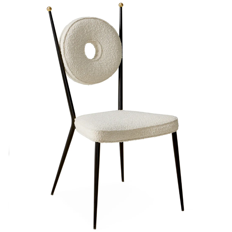 Стул Jonathan Adler Rondo Dining Chair ivory ( слоновая кость ) Стул Jonathan Adler Rondo Dining Chair ivory ( слоновая кость ) в Волгограде | Loft Concept