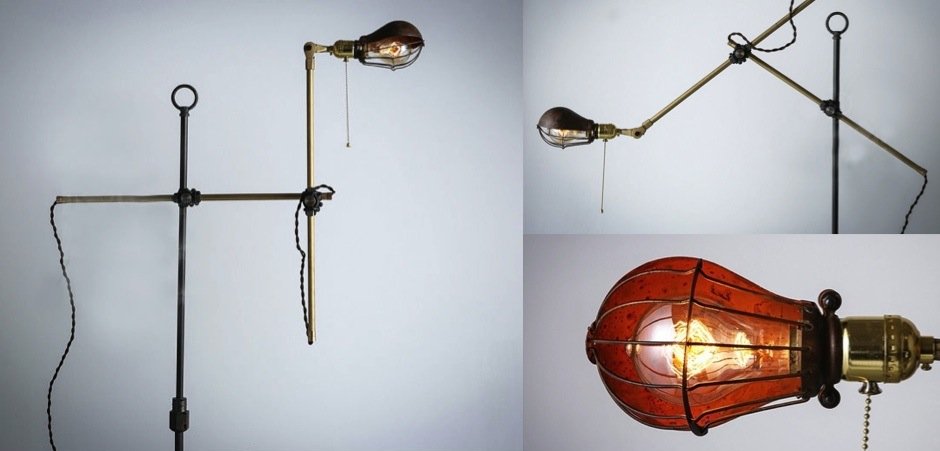 Напольный светильник Steampunk Extension Pole Floor 2 Напольный светильник Steampunk Extension Pole Floor 2 - Loft-Concept в Волгограде