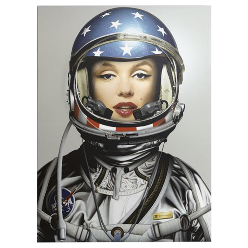 Неоновый постер Мерлин Монро в Скафандре Space Girl Marilyn Мульти Неоновый постер Мерлин Монро в Скафандре Space Girl Marilyn Мульти в Волгограде | Loft Concept