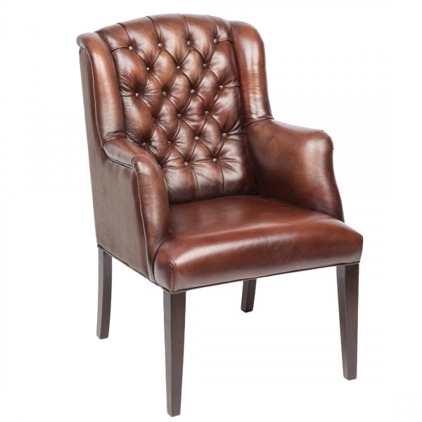 Кресло Leather Elegance Коричневый Кресло Leather Elegance Коричневый в Волгограде | Loft Concept