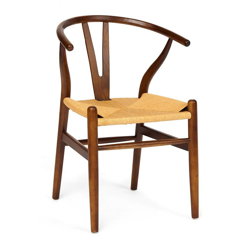 Стул Scandinavian Hand Weaving Elm ручное плетение Орех Бежевый Стул Scandinavian Hand Weaving Elm ручное плетение Орех Бежевый в Волгограде | Loft Concept