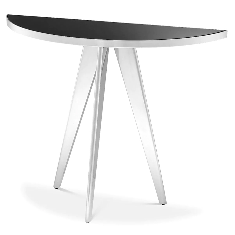 Консоль Eichholtz Console Table Aston Черный Хром Консоль Eichholtz Console Table Aston Черный Хром в Волгограде | Loft Concept