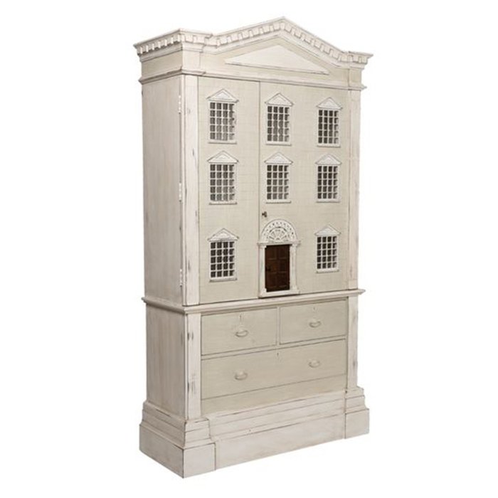 Шкаф "кукольный домик" Dolls House Cabinet ivory ( слоновая кость ) Шкаф "кукольный домик" Dolls House Cabinet ivory ( слоновая кость ) в Волгограде | Loft Concept