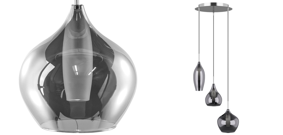 Люстра Candiano Smoke Triple Люстра Candiano Smoke Triple - Loft-Concept в Волгограде