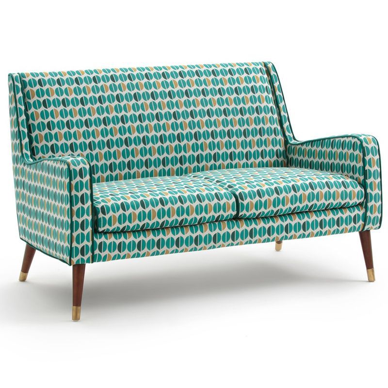 Диван Classic Furniture синий белый желтый Белый Синий Желтый Латунь Диван Classic Furniture синий белый желтый Белый Синий Желтый Латунь в Волгограде | Loft Concept