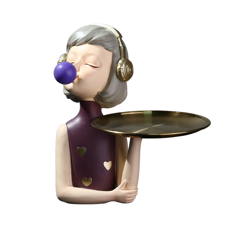 Статуэтка Bubble Gum purple Мульти Статуэтка Bubble Gum purple Мульти в Волгограде | Loft Concept