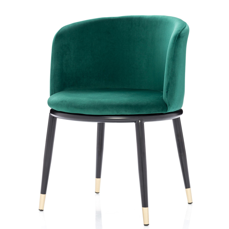 Стул Dining Chair Foucault Green Зеленый Черный Золотой Стул Dining Chair Foucault Green Зеленый Черный Золотой в Волгограде | Loft Concept