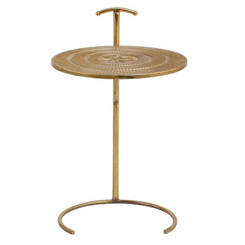 Приставной стол Zethar Side table Золотой Приставной стол Zethar Side table Золотой в Волгограде | Loft Concept