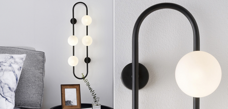 Бра HOOP WALL Lamp Black 4 Бра HOOP WALL Lamp Black 4 - Loft-Concept в Волгограде