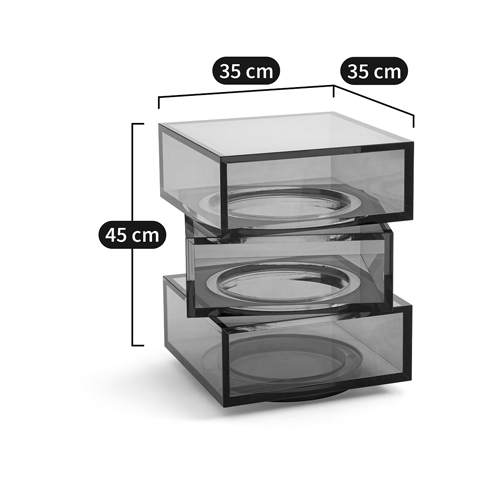 Стол журнальный в форме кубов Acrylic Furniture Lumina Mint Breeze Стол журнальный в форме кубов Acrylic Furniture Lumina Mint Breeze в Волгограде