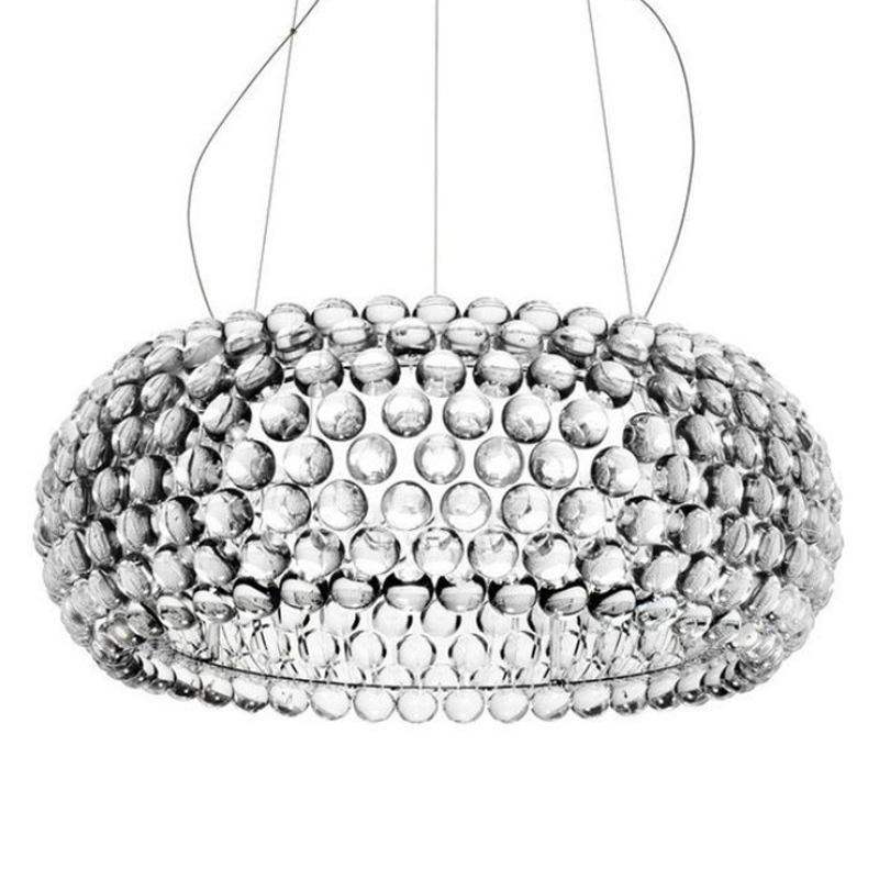 Люстра Foscarini Caboche Clear Patricia Urquiola Хром Прозрачный (Transparent) Люстра Foscarini Caboche Clear Patricia Urquiola Хром Прозрачный (Transparent) в Волгограде | Loft Concept