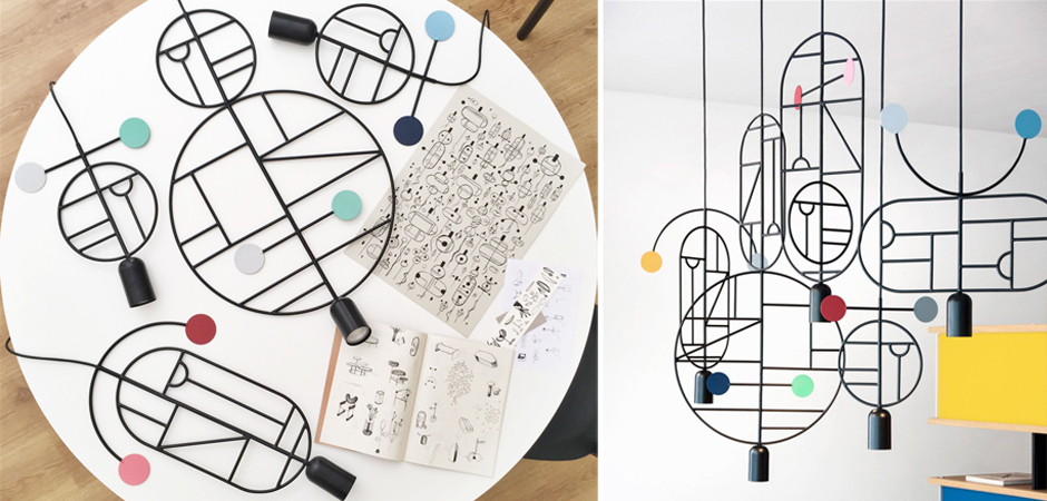 Подвесной Светильник Lines & Dots Home Adventures LDS02 Подвесной Светильник Lines & Dots Home Adventures LDS02 - Loft-Concept в Волгограде