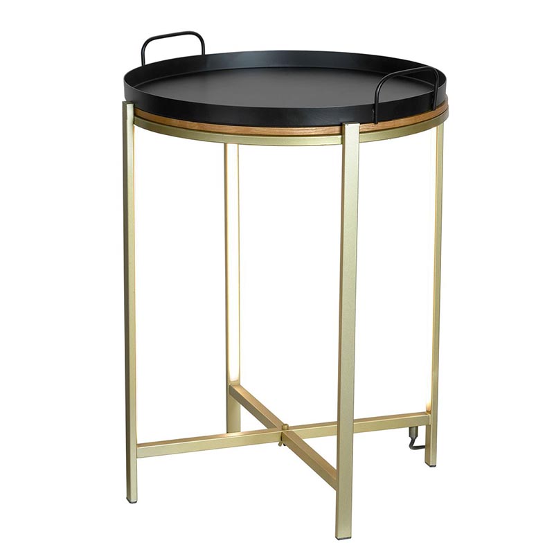 Приставной стол Nagib Side Table Bronze LED Бронза Приставной стол Nagib Side Table Bronze LED Бронза в Волгограде | Loft Concept