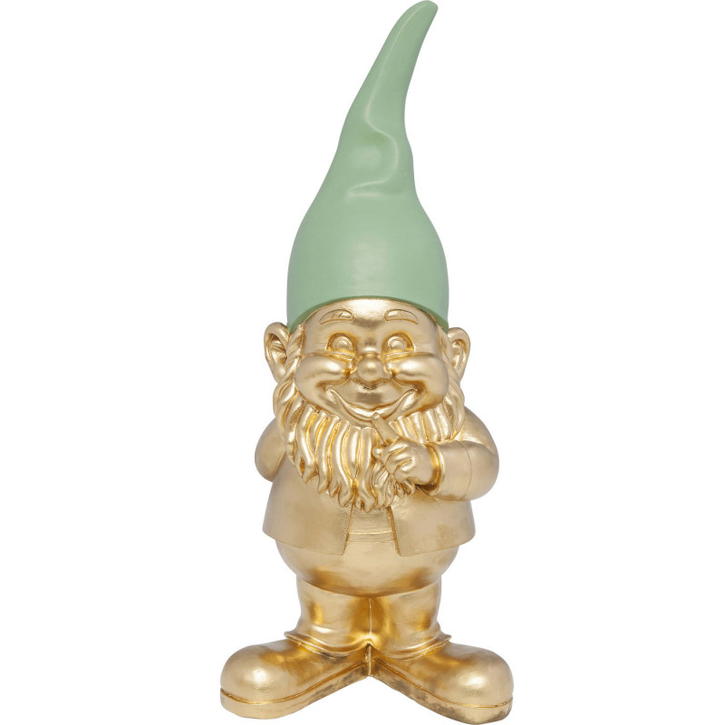 Статуэтка Golden Standing Gnome Золотой Статуэтка Golden Standing Gnome Золотой в Волгограде | Loft Concept