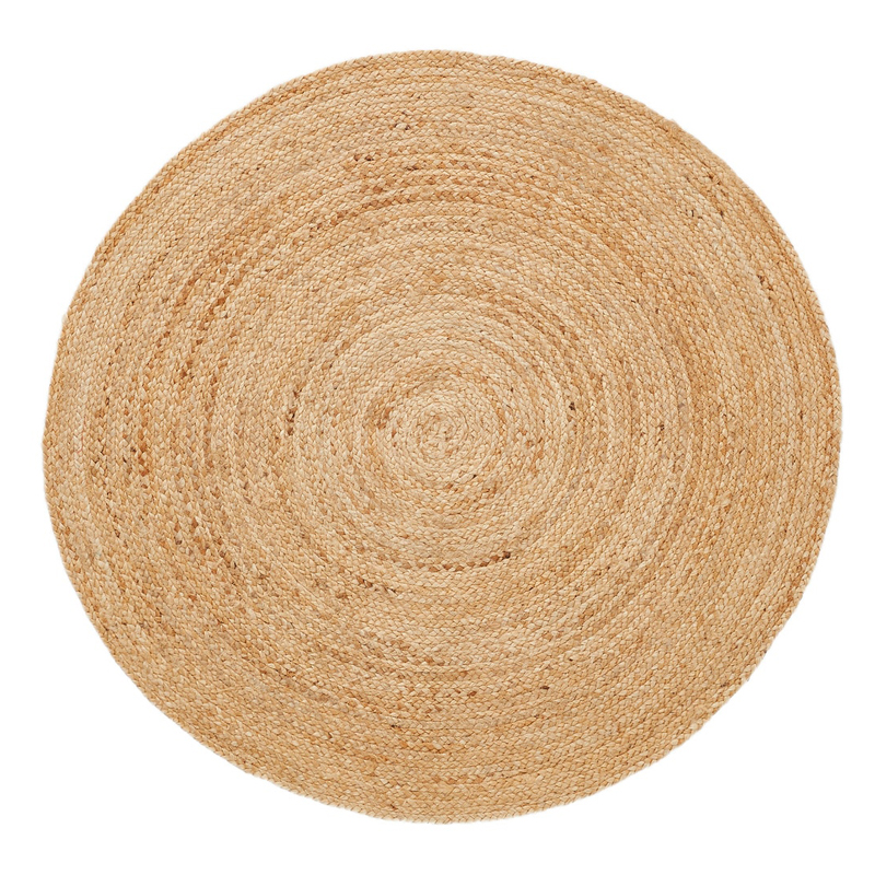 Ковер Round Carpet 100% джут Бежевый Ковер Round Carpet 100% джут Бежевый в Волгограде | Loft Concept
