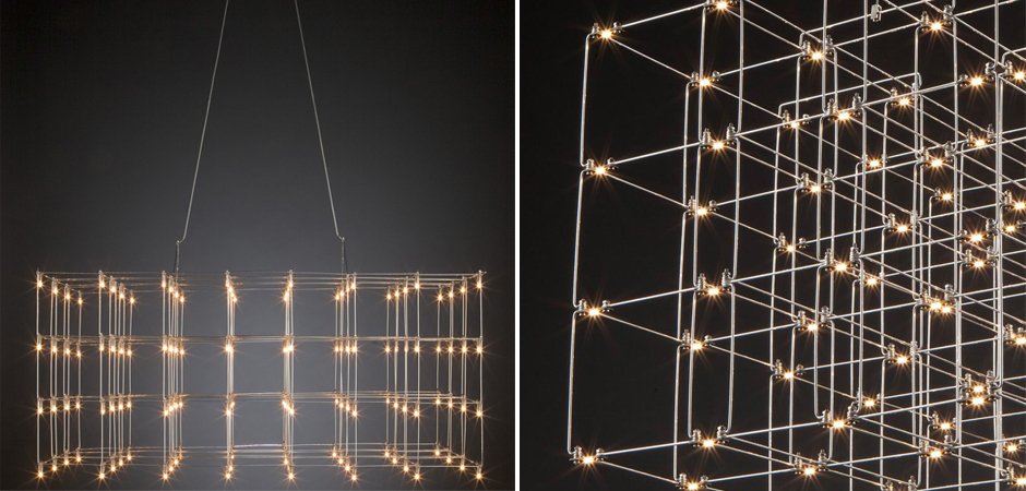 Люстра Quasar Cosmos Square LED pendant light Люстра Quasar Cosmos Square LED pendant light - Loft-Concept в Волгограде