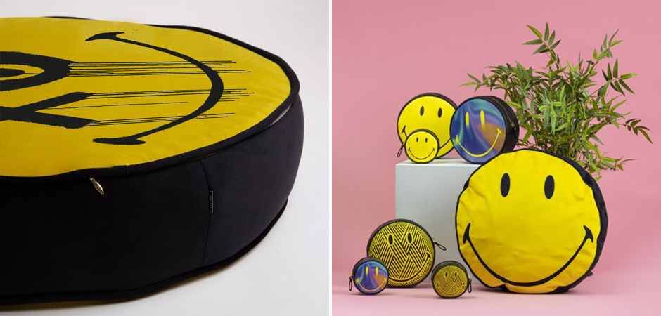 Подушка OX Cushion Smiley by Andre Saraiva Подушка OX Cushion Smiley by Andre Saraiva - Loft-Concept в Волгограде