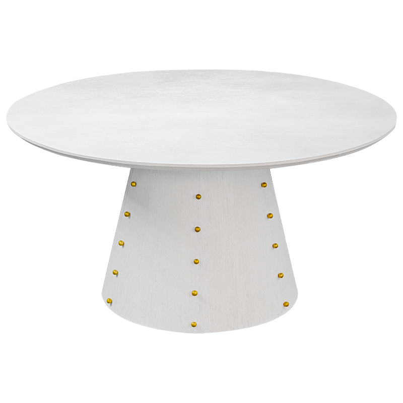 Las Vegas Table White Burl Обеденный Стол ivory ( слоновая кость ) Золотой Las Vegas Table White Burl Обеденный Стол ivory ( слоновая кость ) Золотой в Волгограде | Loft Concept