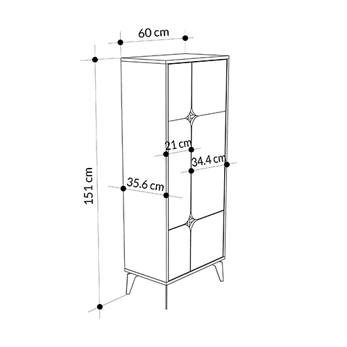 Комод белый с 4-мя дверцами на металлических ножках SPARK MULTIPURPOSE CABINET WHITE Комод белый с 4-мя дверцами на металлических ножках SPARK MULTIPURPOSE CABINET WHITE в Волгограде