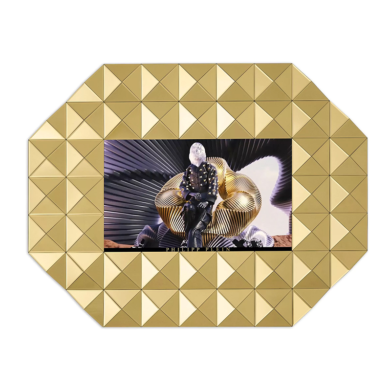 Экран Philipp Plein GOLD STUD NFT L 43 дюйма Золотой Зеркало Экран Philipp Plein GOLD STUD NFT L 43 дюйма Золотой Зеркало в Волгограде | Loft Concept
